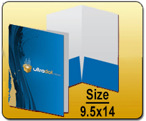Presentation Folders - 9.5 x 14